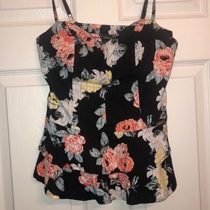 Guess floral top